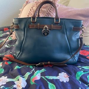 Dooney & Bourke Leather Purse w/ Matching Wallet